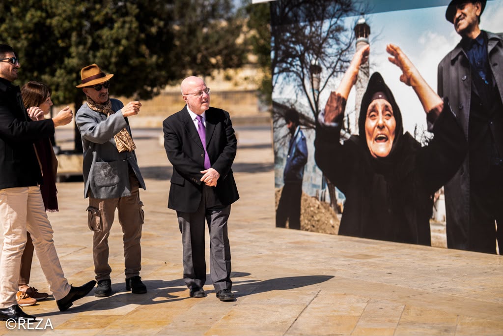 Malta Prezidenti Xocalı soyqırımına həsr olunmuş Reza Deqatinin fotosərgisini ziyarət edib (FOTO)