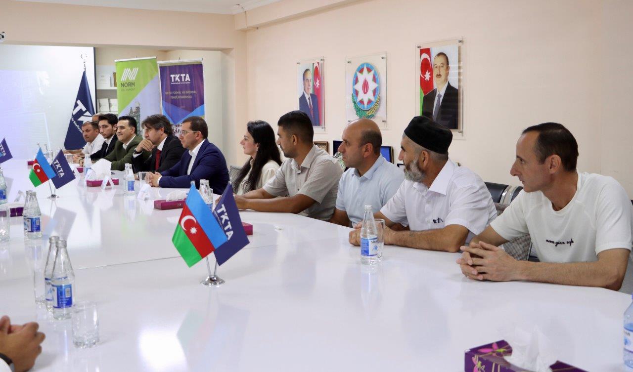 Norm Ustalar Klubunun üzvləri “İnşaat ustası” sertifikatı ilə təltif ediliblər (FOTO)