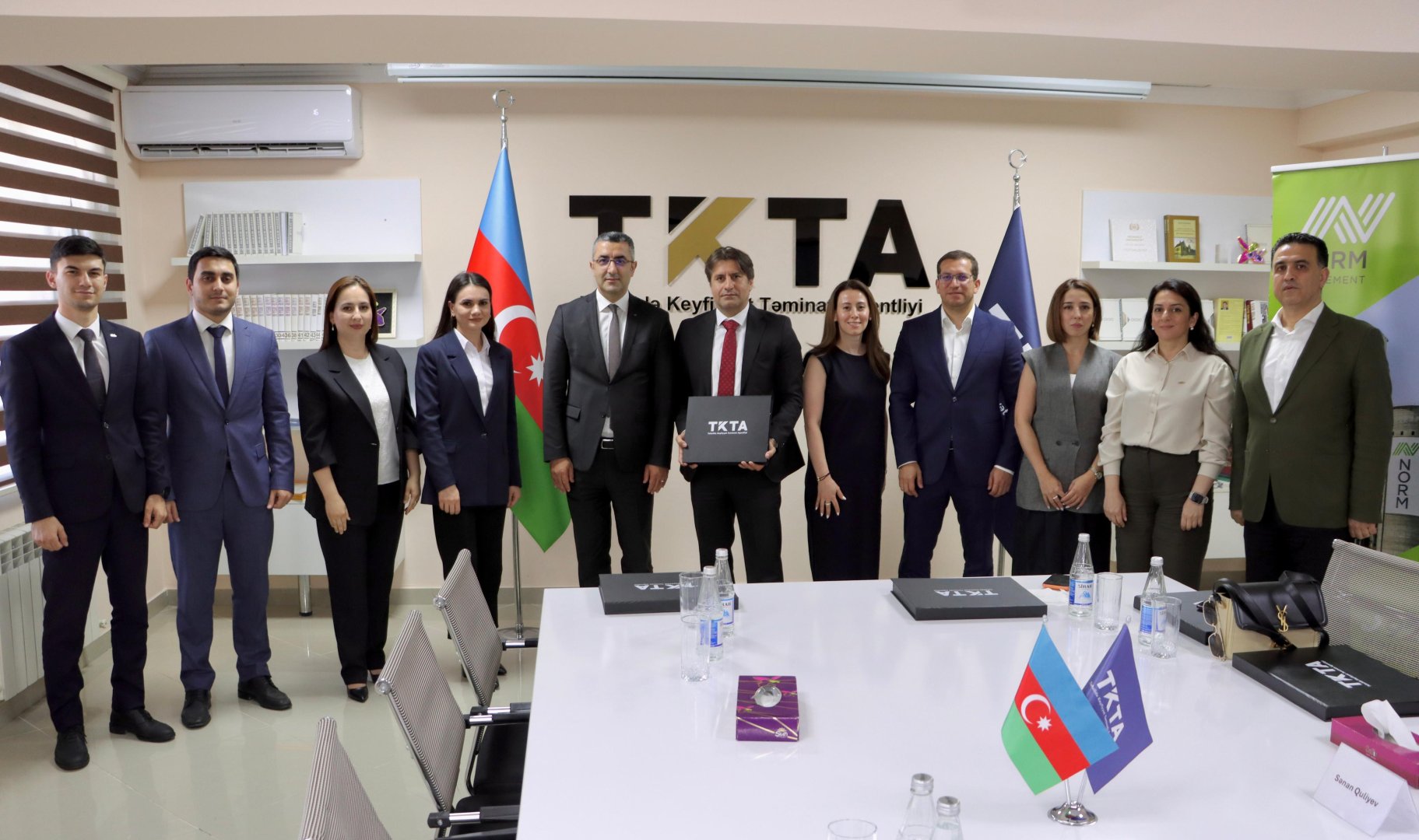 Norm Ustalar Klubunun üzvləri “İnşaat ustası” sertifikatı ilə təltif ediliblər (FOTO)