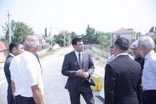 Xaçmazın Xaspoladoba kəndində yenidən qurulan körpü keçidi istifadəyə verilib (FOTO)