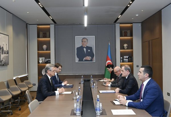 Ceyhun Bayramov Almaniyanın yeni səfirini qəbul edib (FOTO)