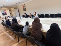 Ombudsman nümayəndələri Suriyadan repatriasiya olunan Azərbaycan vətəndaşları ilə görüşüblər (FOTO)