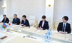 Milli Məclisdə Yaponiya ilə parlamentlərarası münasibətlər müzakirə olunub (FOTO)
