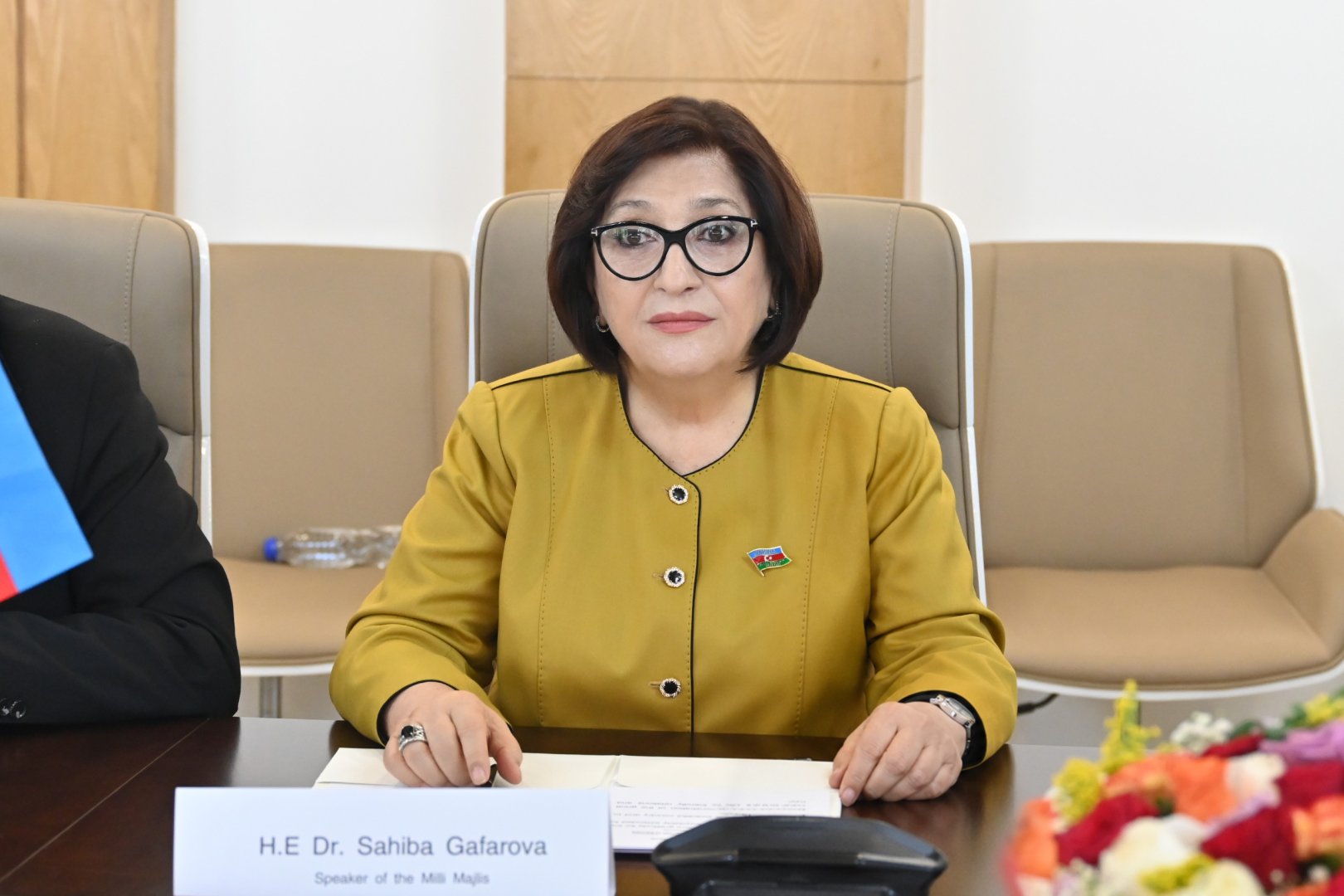 Sahibə Qafarova Efiopiya Federasiya Palatasının sədri ilə görüşüb (FOTO)