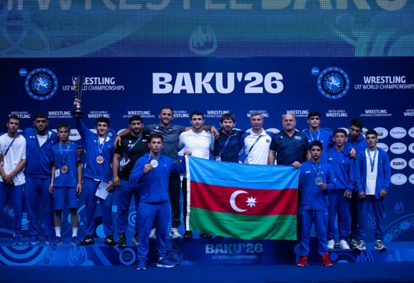 Azərbaycanın U17 yunan-Roma güləşi millisi dünya ikincisi olub (FOTO)