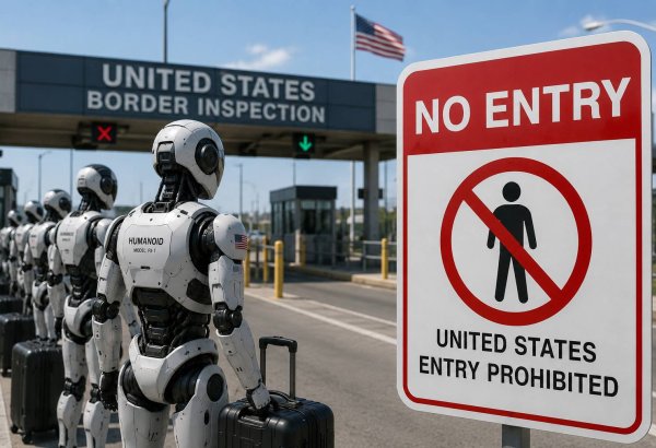 Tramp administrasiyası xaricdə istehsal olunan humanoid robotların idxalını qadağan edib