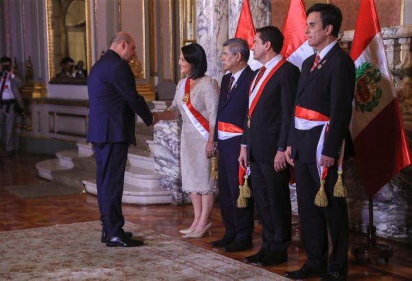 Azərbaycan Peru Prezidentinin andiçmə mərasimində təmsil olunub (FOTO)