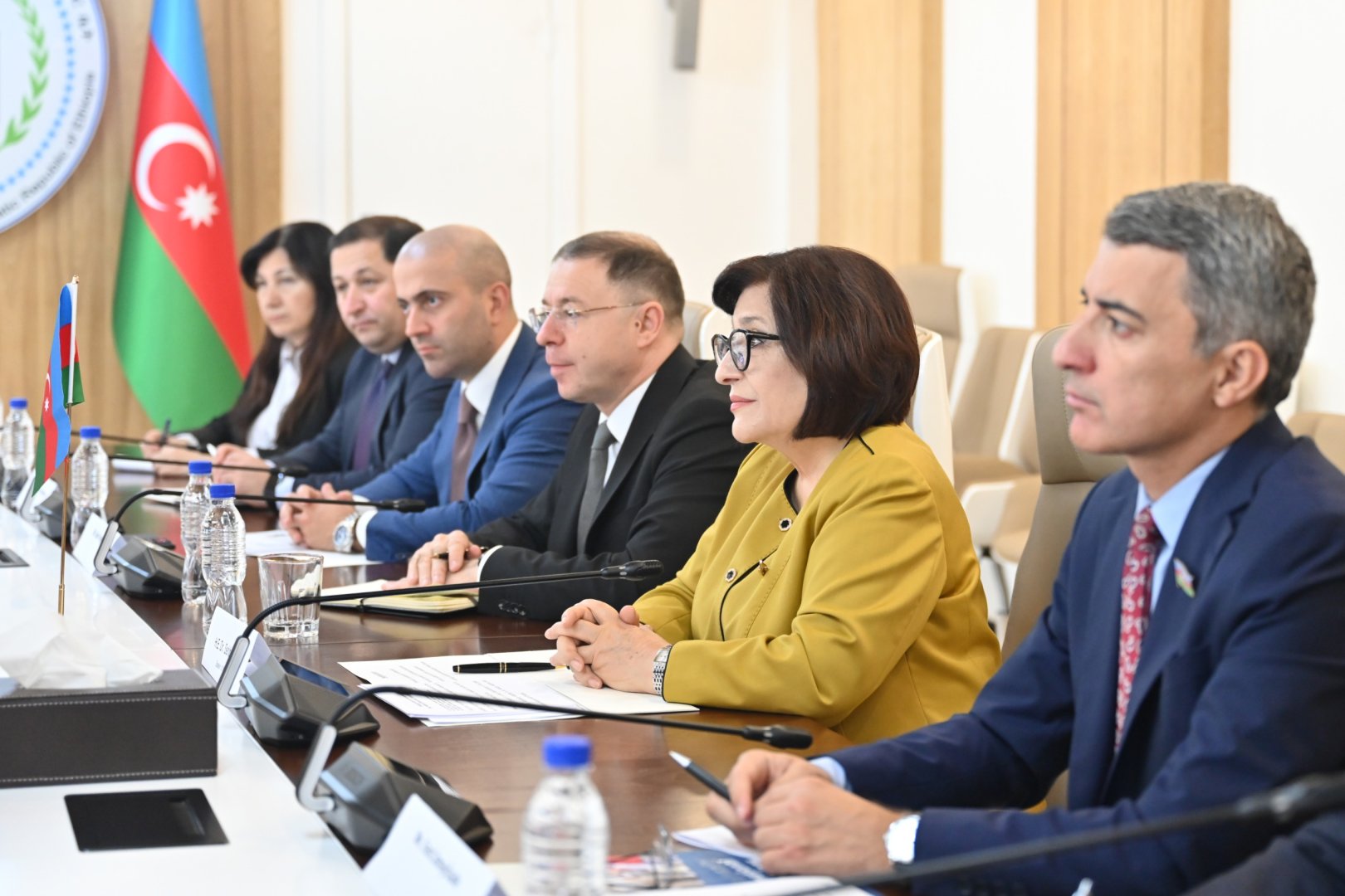 Sahibə Qafarova Efiopiya Federasiya Palatasının sədri ilə görüşüb (FOTO)