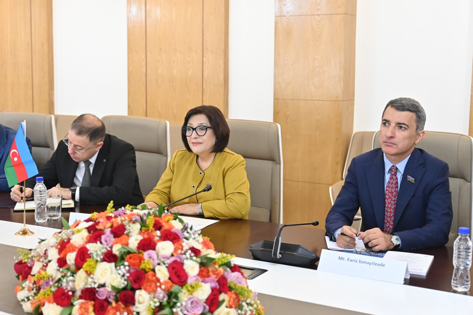 Sahibə Qafarova Efiopiya Federasiya Palatasının sədri ilə görüşüb (FOTO)