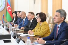 Sahibə Qafarova Efiopiya Federasiya Palatasının sədri ilə görüşüb (FOTO)