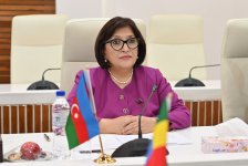 Sahibə Qafarova Efiopiya Xalq Nümayəndələri Palatasının sədri ilə görüşüb (FOTO)