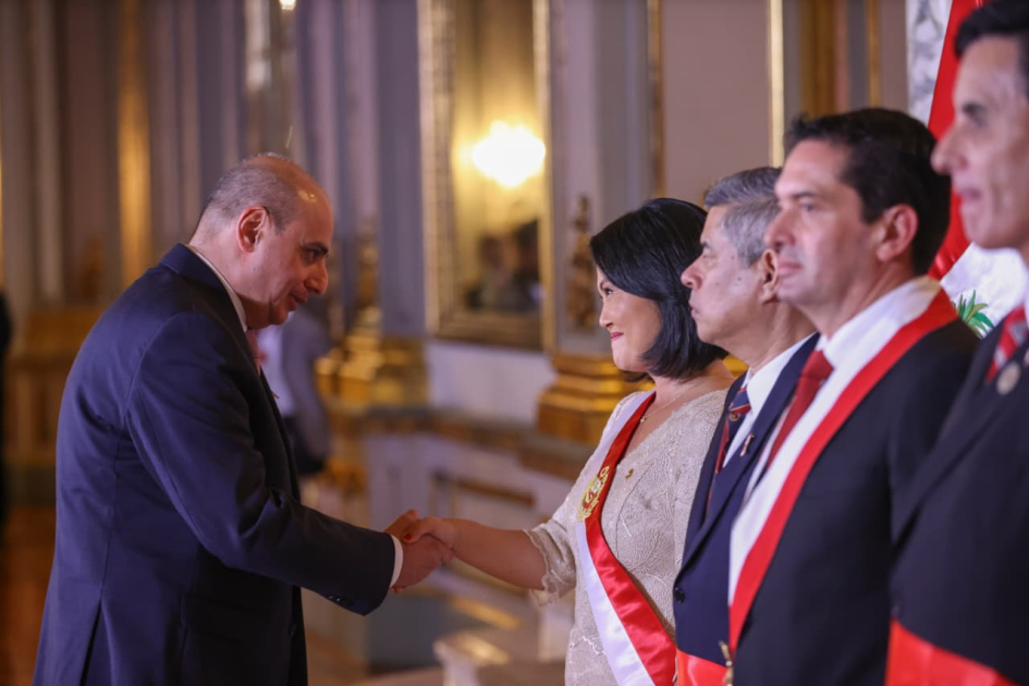 Azərbaycan Peru Prezidentinin andiçmə mərasimində təmsil olunub (FOTO)