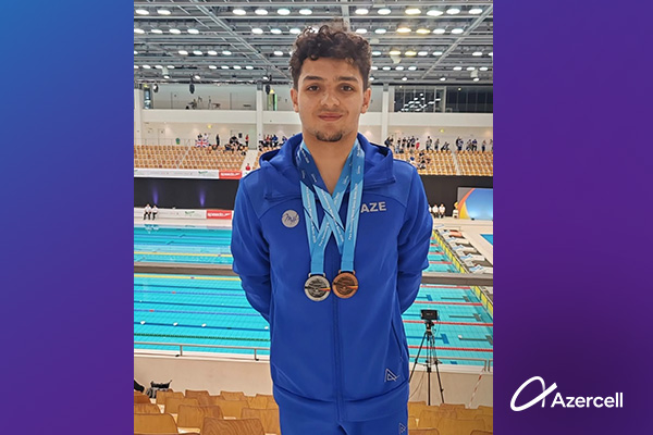 Azercell-in dəstəklədiyi gənc paralimpiyaçılar beynəlxalq arenada 34 medal qazanıblar (FOTO)