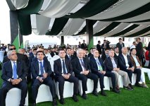 Prezident İlham Əliyev Qırğızıstan, Özbəkistan və Tacikistan prezidentləri ilə birlikdə Çolpon-Ata şəhərində Qolf Klubun açılışında iştirak edib (FOTO)