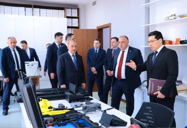 Gürcüstanın Baş prokurorunun Azərbaycana səfəri başa çatıb (FOTO)