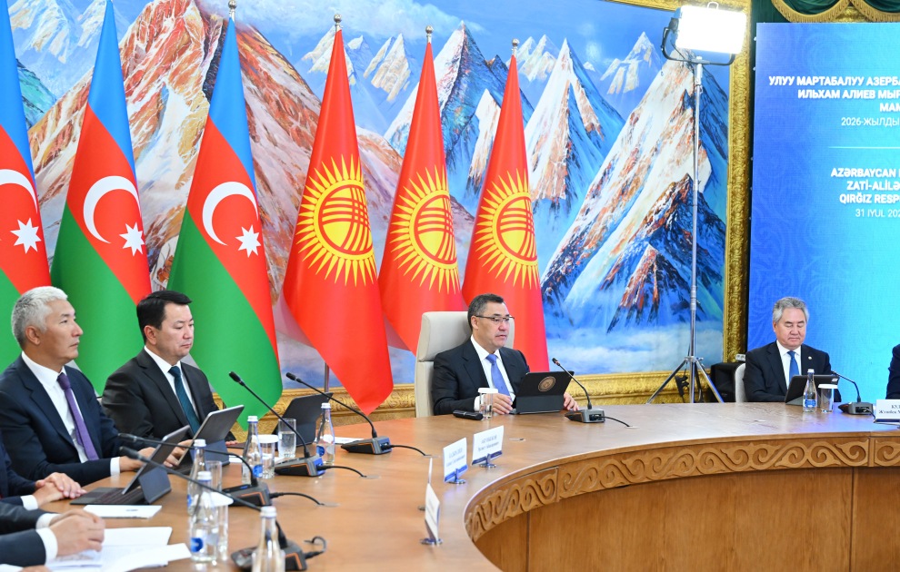 Çolpon-Ata şəhərində Azərbaycan və Qırğızıstan Dövlətlərarası Şuranın 3-cü iclası keçirilib (FOTO/VİDEO) (YENİLƏNİB)