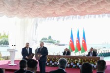 Azərbaycan ilə Qırğızıstan arasında imzalanmış sənədlər mübadilə edilib (FOTO/VİDEO)