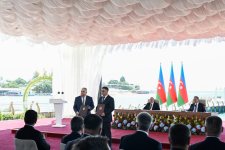 Azərbaycan ilə Qırğızıstan arasında imzalanmış sənədlər mübadilə edilib (FOTO/VİDEO)