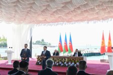 Azərbaycan ilə Qırğızıstan arasında imzalanmış sənədlər mübadilə edilib (FOTO/VİDEO)