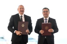 Azərbaycan ilə Qırğızıstan arasında imzalanmış sənədlər mübadilə edilib (FOTO/VİDEO)