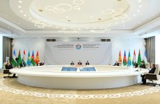 Prezident İlham Əliyev Çolpon-Ata şəhərində Azərbaycan və Mərkəzi Asiya ölkələrinin Dövlət Başçılarının qeyri-rəsmi görüşündə iştirak edib (FOTO)