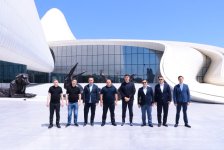 Gürcüstanın Baş prokurorunun Azərbaycana səfəri başa çatıb (FOTO)