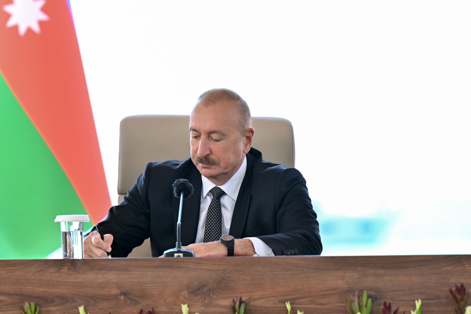 Azərbaycan ilə Qırğızıstan arasında imzalanmış sənədlər mübadilə edilib (FOTO/VİDEO)