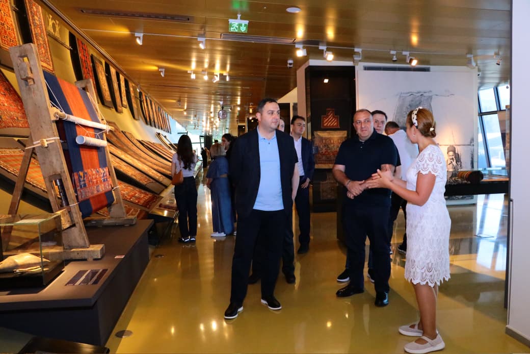 Gürcüstanın Baş prokurorunun Azərbaycana səfəri başa çatıb (FOTO)