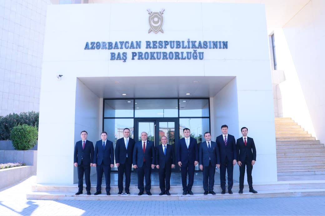 Gürcüstanın Baş prokurorunun Azərbaycana səfəri başa çatıb (FOTO)