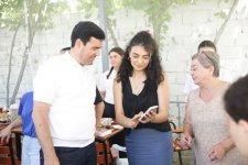 Elnur Rzayev Nabranda xüsusi qayğıya ehtiyacı olan uşaqları ziyarət edib (FOTO)
