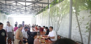 Elnur Rzayev Nabranda xüsusi qayğıya ehtiyacı olan uşaqları ziyarət edib (FOTO)