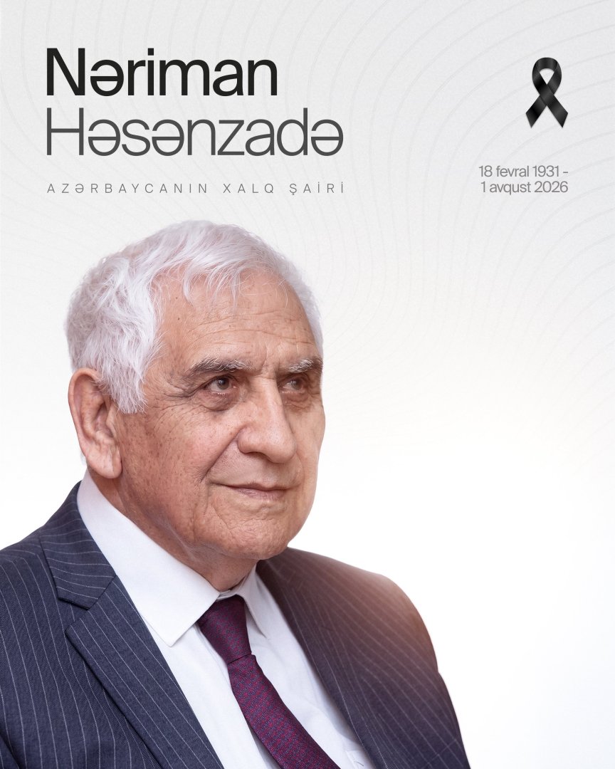 Prezident İlham Əliyev Nəriman Həsənzadənin vəfatı ilə əlaqədar paylaşım edib (FOTO)
