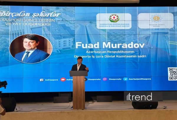 Diaspor gəncləri Azərbaycanın həqiqətlərinin müdafiəsində ön sırada olmalıdırlar - Fuad Muradov