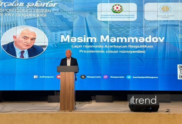 Diaspor gəncləri Azərbaycanın həqiqətlərinin ən güclü təbliğatçılarına çevriləcəklər - Məsim Məmmədov