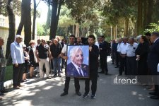 Xalq şairi Nəriman Həsənzadə I Fəxri xiyabanda dəfn olunub (FOTO)