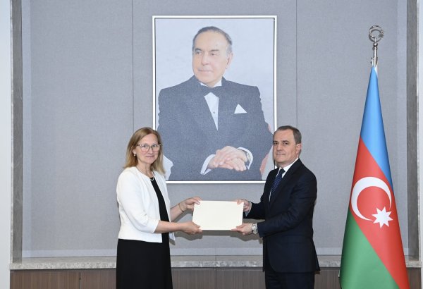 Ceyhun Bayramov Estoniyanın Azərbaycandakı yeni səfiri ilə görüşüb (FOTO)