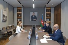 Ceyhun Bayramov Estoniyanın Azərbaycandakı yeni səfiri ilə görüşüb (FOTO)