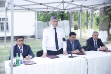 Xaçmazın Mürşüdoba kəndində sakinlərin müraciət və təklifləri dinlənilib (FOTO)