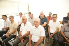 Xaçmazın Mürşüdoba kəndində sakinlərin müraciət və təklifləri dinlənilib (FOTO)