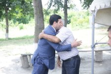 Xaçmazın Mürşüdoba kəndində sakinlərin müraciət və təklifləri dinlənilib (FOTO)