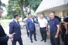 Xaçmazın Mürşüdoba kəndində sakinlərin müraciət və təklifləri dinlənilib (FOTO)