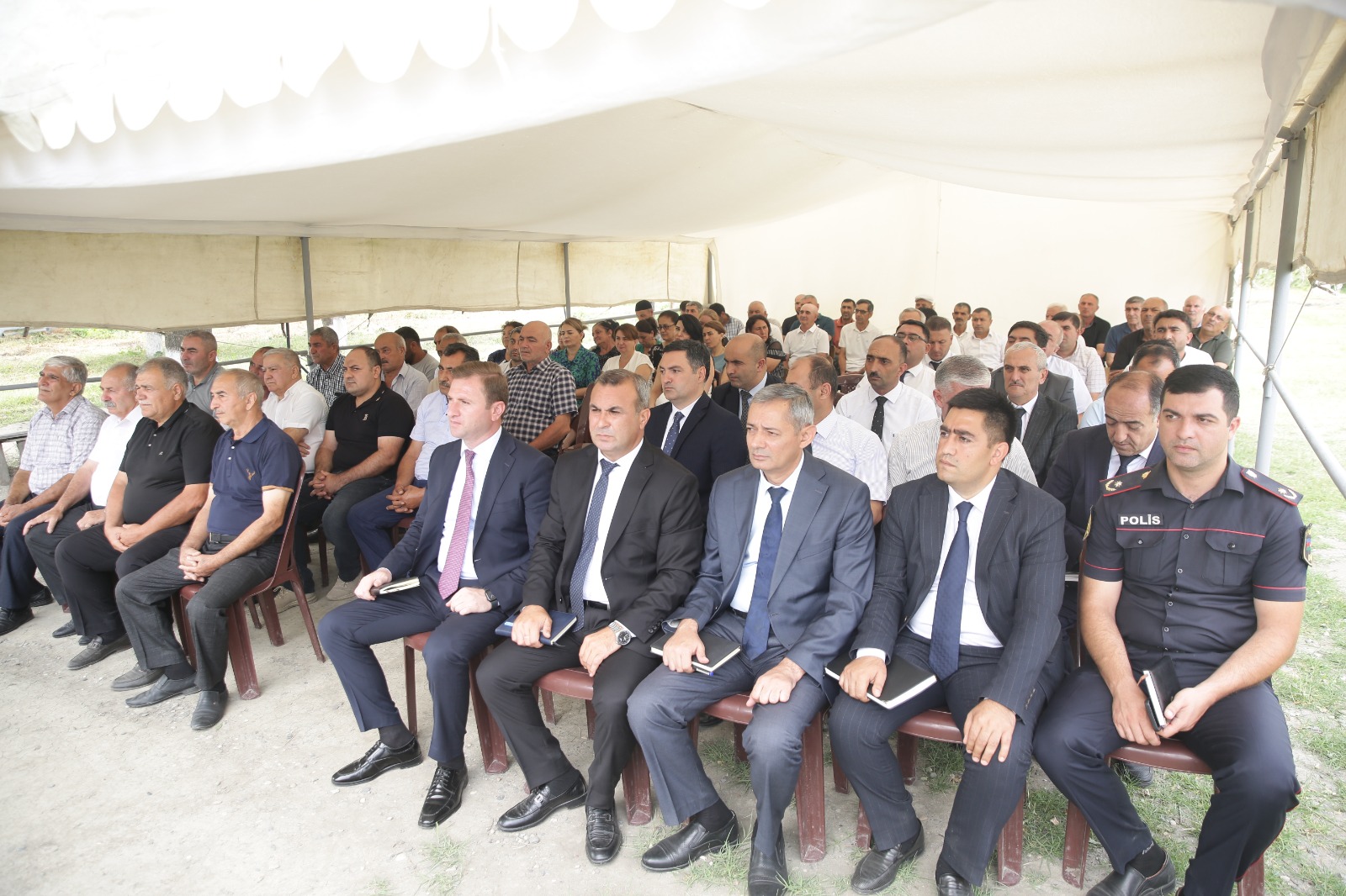 Xaçmazın Mürşüdoba kəndində sakinlərin müraciət və təklifləri dinlənilib (FOTO)