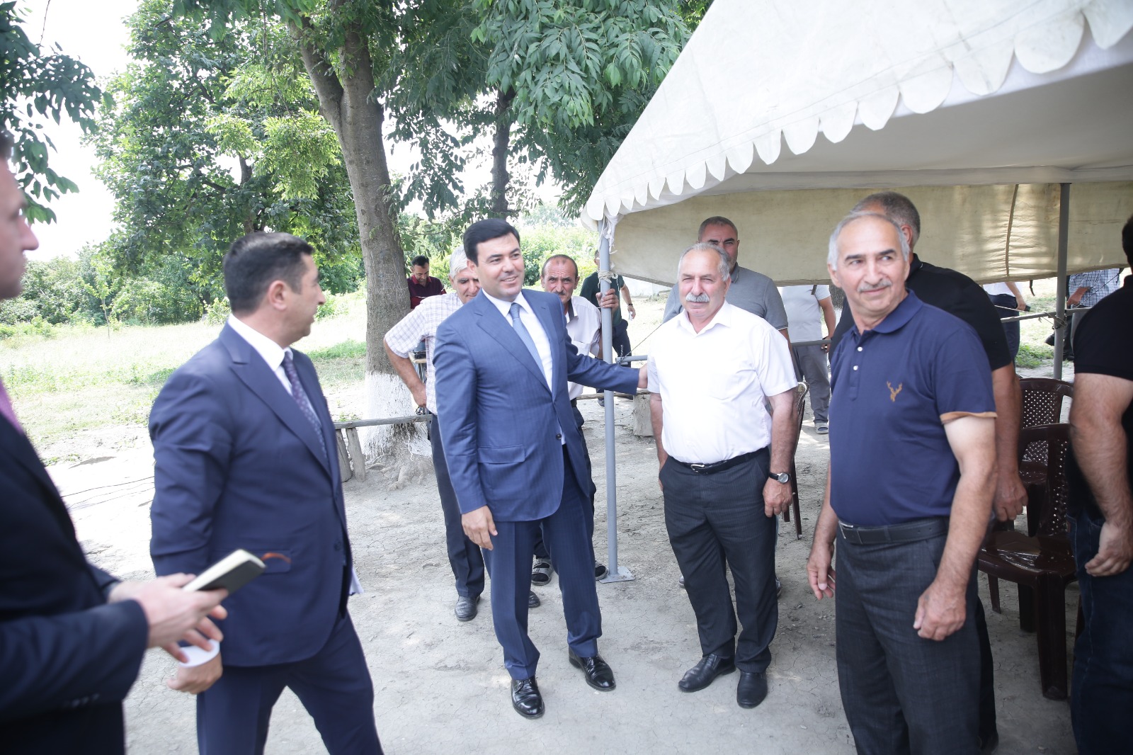 Xaçmazın Mürşüdoba kəndində sakinlərin müraciət və təklifləri dinlənilib (FOTO)