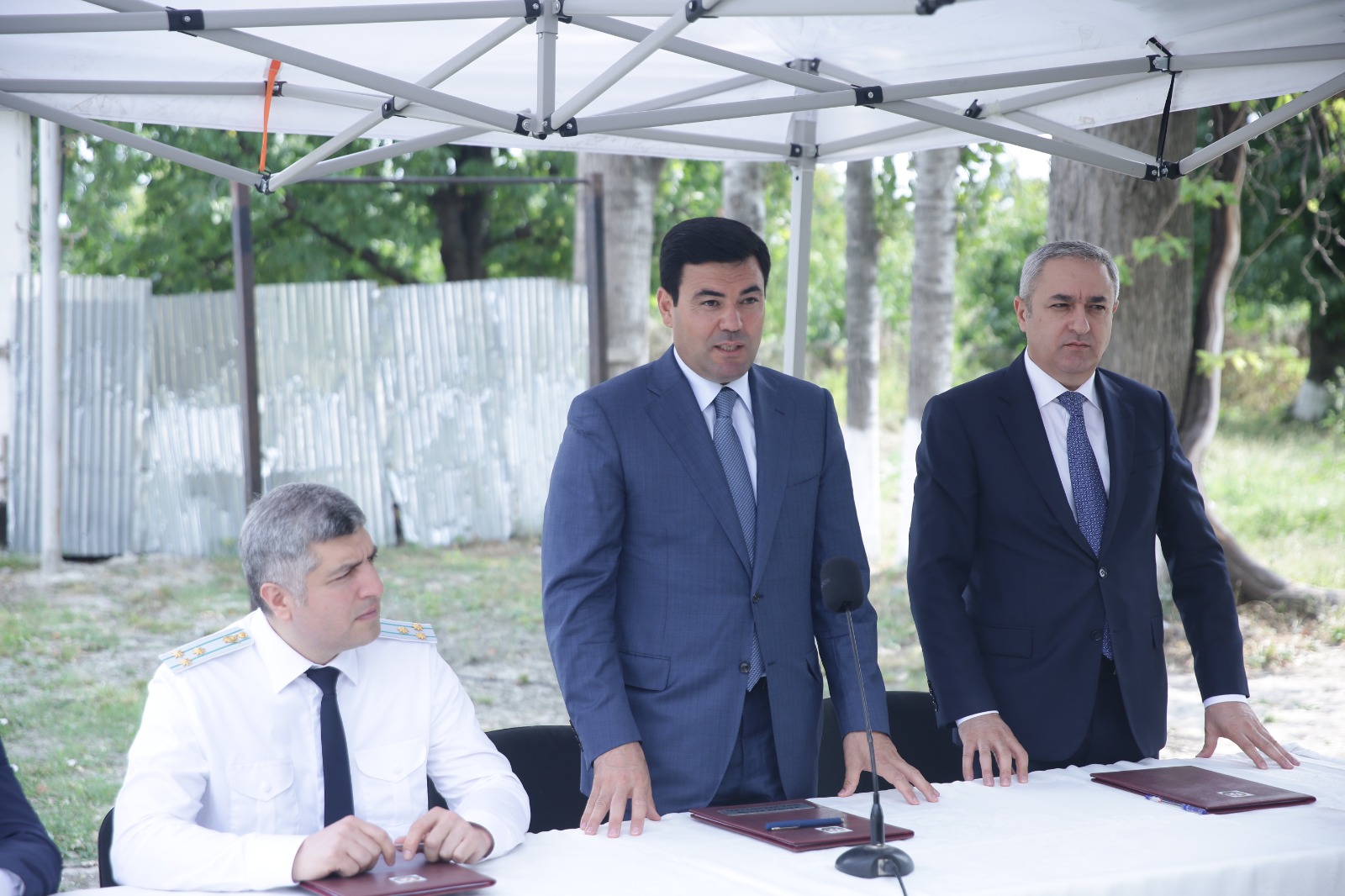 Xaçmazın Mürşüdoba kəndində sakinlərin müraciət və təklifləri dinlənilib (FOTO)