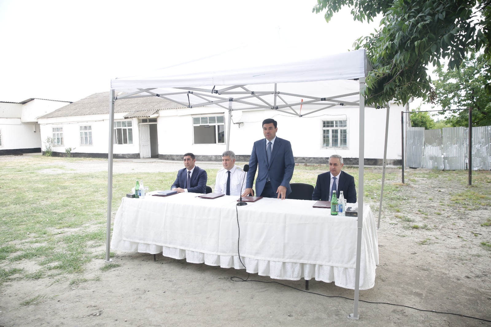 Xaçmazın Mürşüdoba kəndində sakinlərin müraciət və təklifləri dinlənilib (FOTO)