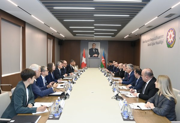 Ceyhun Bayramov İsveçrənin XİN rəhbəri ilə regional təhlükəsizliyi müzakirə edib (FOTO) (YENİLƏNİB)