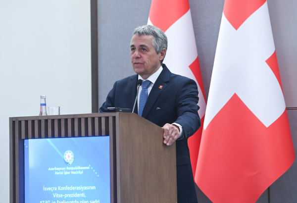 Azərbaycan və Ermənistan arasında davamlı sülh artıq əlçatandır - İsveçrə XİN başçısı