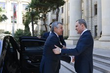 Ceyhun Bayramov İsveçrənin XİN rəhbəri ilə regional təhlükəsizliyi müzakirə edib (FOTO) (YENİLƏNİB)