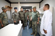 Zakir Həsənov HHM bölmələrinin hərbi infrastrukturuna baxış keçirib (FOTO/VİDEO)