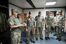 Zakir Həsənov HHM bölmələrinin hərbi infrastrukturuna baxış keçirib (FOTO/VİDEO)